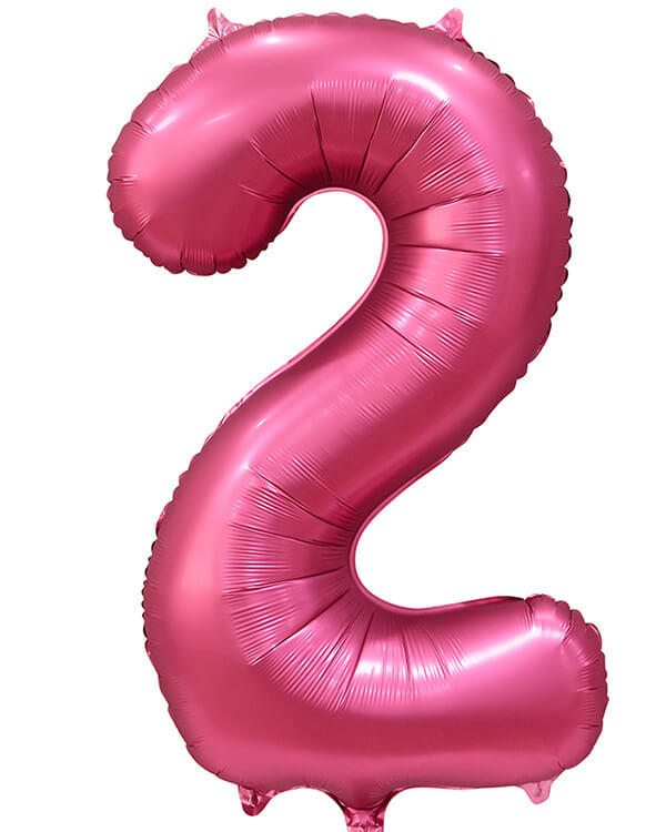 131062V_Шар_(34_86_см)_Цифра_2_Бордовый_Сатин_1_шт_в_упак blank